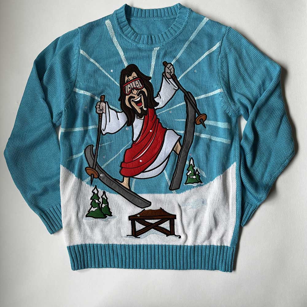 Sweet baby jesus sale christmas sweater