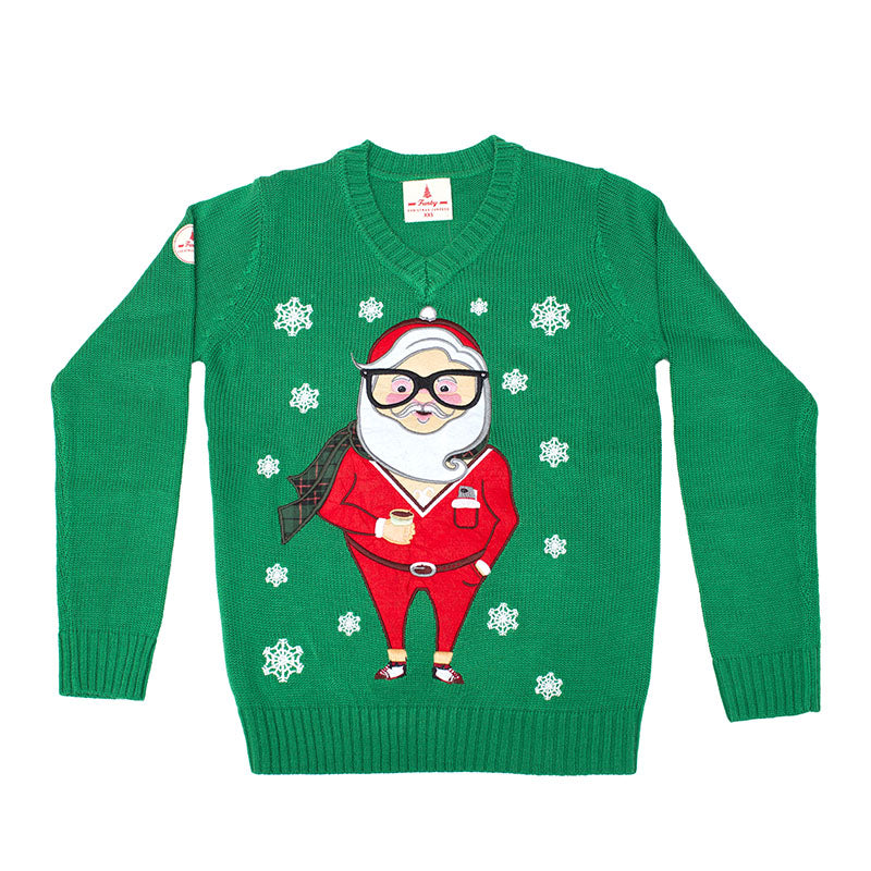 Hipster Santa