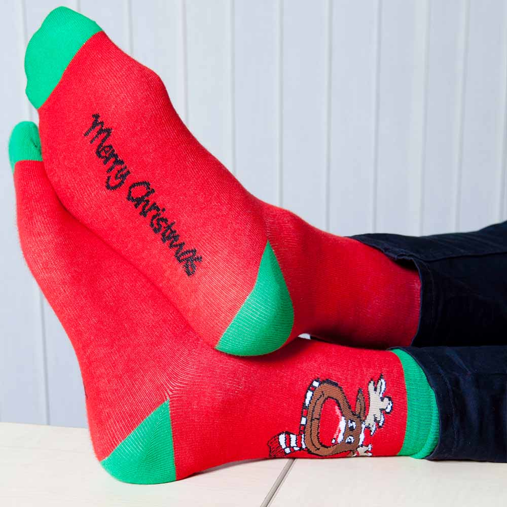 Rudolph Socks